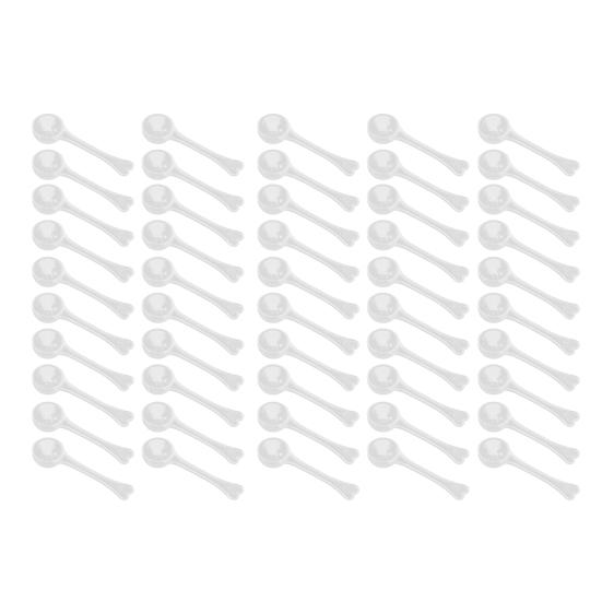 Набор мерных ложек Штабелируемые пластиковые мерные ложки для кофе, корма для домашних животных