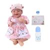18-дюймовые куклы-ребёнки Reborn, мягкие виниловые реалистичные волосы, спящая девочка, кукла, игрушки с красивыми