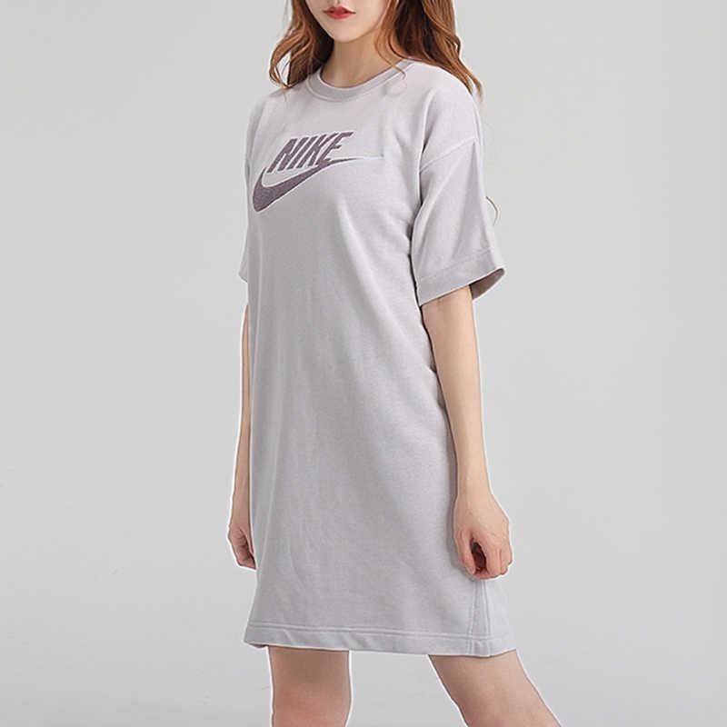 Nike Short Sleeved Dress Women's Gray CU6402-094