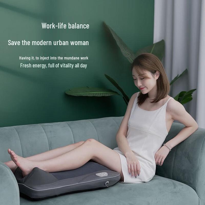 Массажная подушка для шеи и спины AIVEISI Шиацу