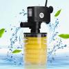 3 In 1 Filter Filtering Oxygen Aeration Pump Water for Fish Tank Aquarium