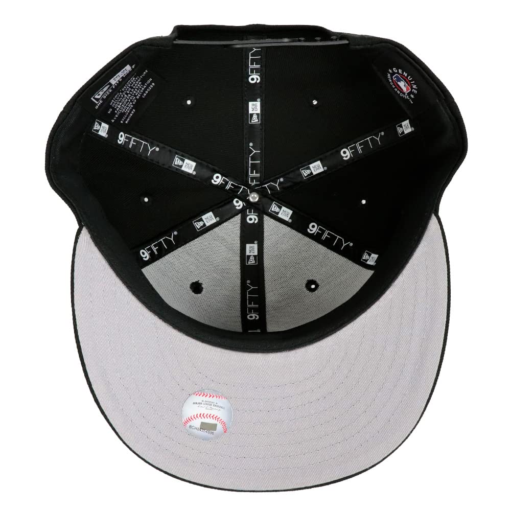 Кепка NEW ERA 9FIFTY Major League PITTSBURGH PIRATES черная x белая черная x белая 11591015 Свободный размер [New Era] Мужская [Товар]