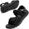 STRDEOUT Sports Sandals for Men - Sneaker Sandals, Strap Sandals, Velcro Closure, Amphibious,