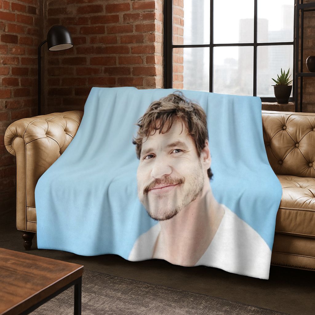 3D Jose Pedro Balmaceda Pascal Star Flannel Blanket Soft Warm Blanket for Bedroom Living Room Bed Travel Camping Picnic Gift