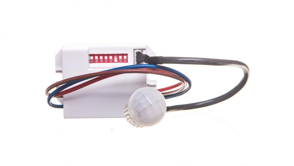 800W 360-degree motion sensor with external sensor white OR-CR-211