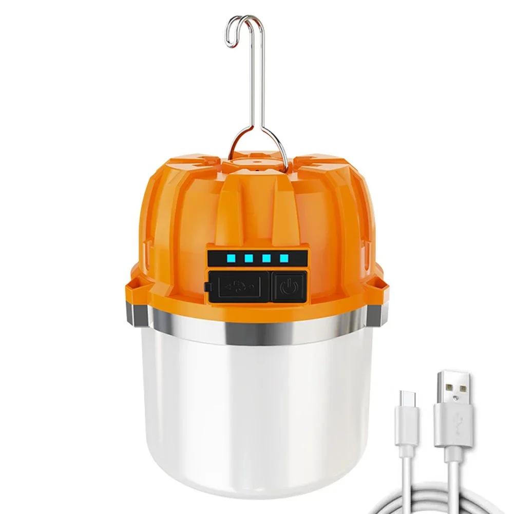 USB Rechargeable Camping Lamp 3 modes LED Work Lights High Power Lantern Outdoor Waterproof Emergency Camping BBQ Tents Lighting