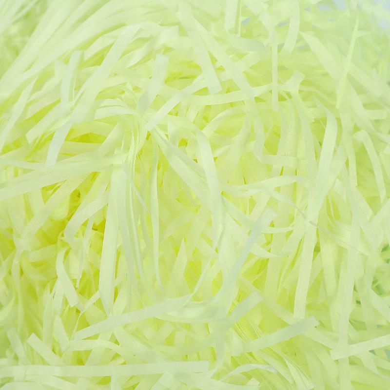 Raffia Paper Shred Gift Box Filler - Glitter Decorative Confetti for Party Favors