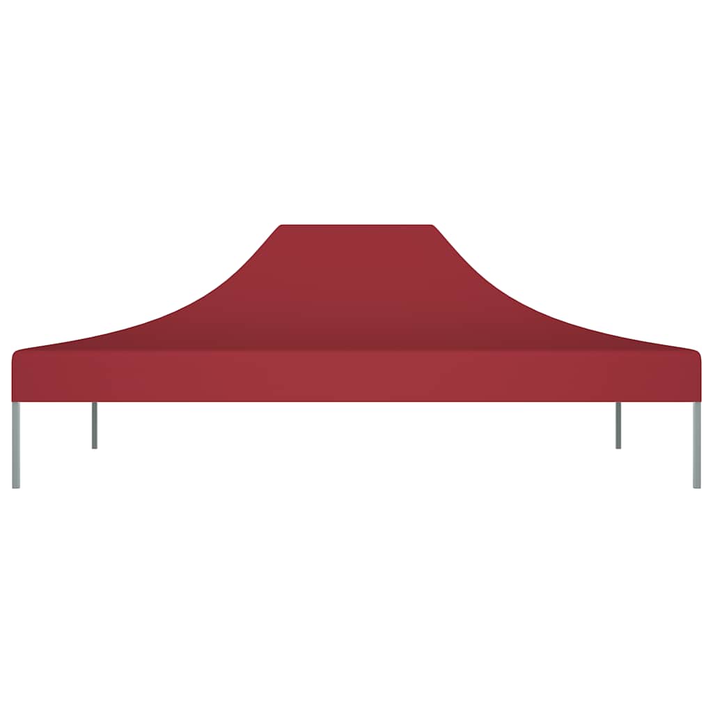 Party Tent Roof 4x3 m Burgundy Red 270 g m²