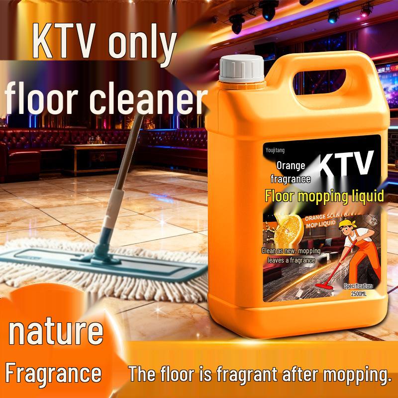 Чистящее средство для пола с ароматом апельсина для плитки отелей и KTV - Сильное удаление пятен и полировка