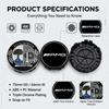 AABID1 4pcs 75mm Car Wheel Hub Center Caps Rim Cover Badge Emblem For Mercedes Benz C260 C200 C180 GLA/E/C Class E43 E260 E300 E320 E40