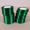 Dark Green 25 Yards Silk Satin Ribbon Wedding Party Decoration Gift Wrapping Christmas Year Apparel