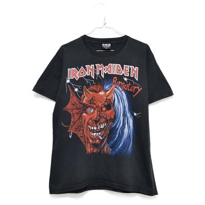 Винтажная двусторонняя футболка унисекс Iron Maiden Purgatory