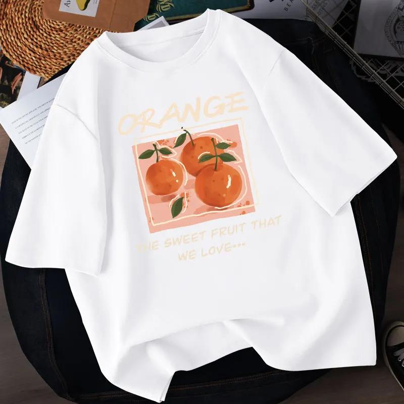 Women's Summer Round Neck Loose Short Sleeve T-shirt Fresh Casual Daily Tops