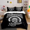 "Frölunda Indians Tribal Design Print" Print Bedding Set Duvet Cover Pillowcases (1* Duvet Cover 2* Pillowcases Do Not Include Comforter)