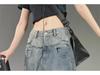 2023 Мужские джинсы High Street American Wide-Leg — модные свободные прямые брюки на осень
