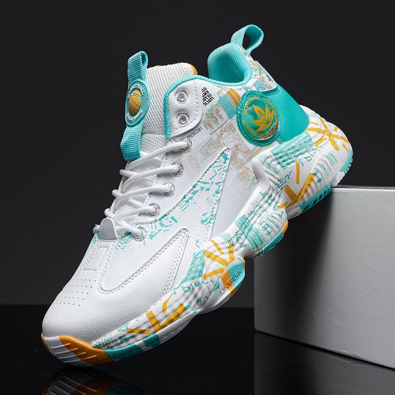 New Basketball Shoes, Men's Tide Is Lighter Than Teenage Student Sports Running Shoes, and Cement Floor Sneakers