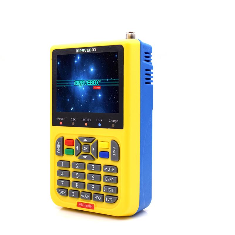 RUIRUIYU iBRAVEBOX V8 Finer HD DVB-S2 Satellite Finder MPEG-2 MPEG-4 Better Finder Meter