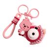 Adorable Cartoon Ruby Keychain For Couples Silicone Material Gift Accessories