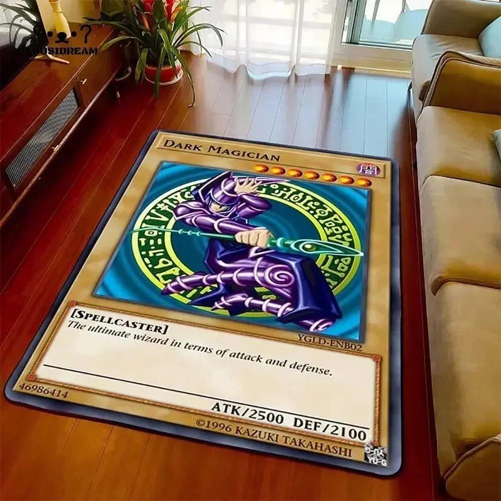 Yu-Gi-Oh Белый Дракон Синих Глаз Аниме Нескользящий Ковер Мультяшный Коврик для Пола в Гостиную Спальню Декоративный Ковер Идеальный Подарок