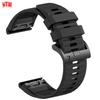 22 мм 26 мм Силиконовый спортивный ремешок QuickFit для Garmin Epix PRO instinct 3 Quatix/DELTA/TACTIX/Fenix 6XPro 7 E 8pro 5XPlus Браслет