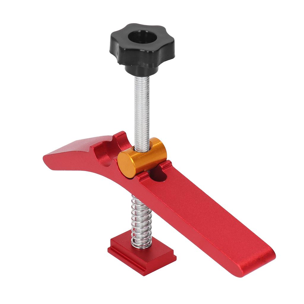 Деревообрабатывающий Т-образный зажим для фиксации, верстак, регулируемый паз, зажимный инструмент из алюминиевого сплава