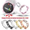 Shell Shockproof TPU Watch Case Protective Cover for Garmin Forerunner 245 / 245M Screen Protectors