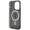 Karl Lagerfeld Klhmp15Lhfcknok Iphone 15 Pro 6.1 Czarny/Black Hardcase Iml Ikonik Magsafe