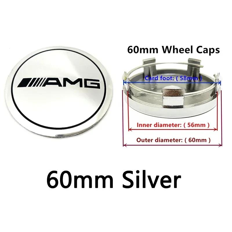 4 шт. 56 мм 60 мм 68 мм 75 мм 3-контактные для автомобиля Mercedes-Benz колпачки на центр колеса колпаки ступицы обода эмблема W202 W220 W213 W210 W164 E200 E260 E300