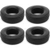 4Pcs RC Small Rubber Tyres Wheel Tires for Tamiya Tractor Trucks 114 Remote Control Car