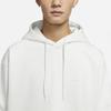Nike Embroidered Logo Fleece Hoodie Men Tops White DA0316-121