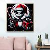 5D DIY Diamond Painting Decorative Christmas Skeleton Full Round Drill Scenery Diamond Embroidery Cross Stitch Kits Home Decor Gift