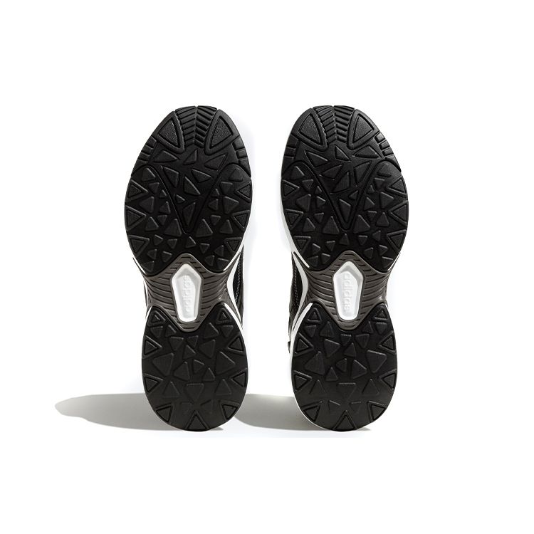 adidas Neo JZ Runner Кожа Замша Модные Удобные Нескользящие Прочные Легкие Низкие Повседневные Кроссовки Унисекс Повседневная Обувь Черный Белый IG9431