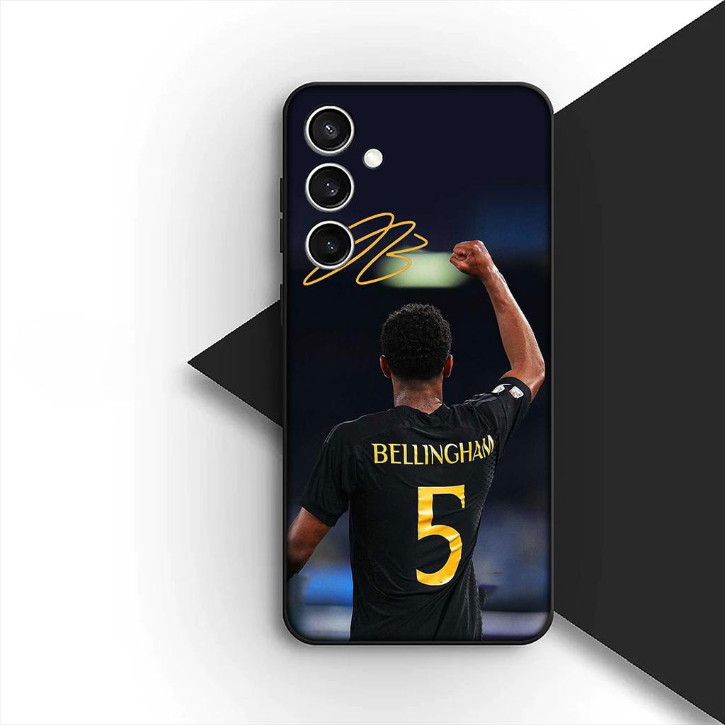 Cover for Motorola Moto Edge 70 60 Fusion NEO Pro G56 G96 G04 G05 20 G Stylus Phone Case Soccer No 5 B-Bellinghams Football No5