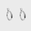 Серьги-кольца из серебра 925 пробы — шикарные, уникальные и стильно милые