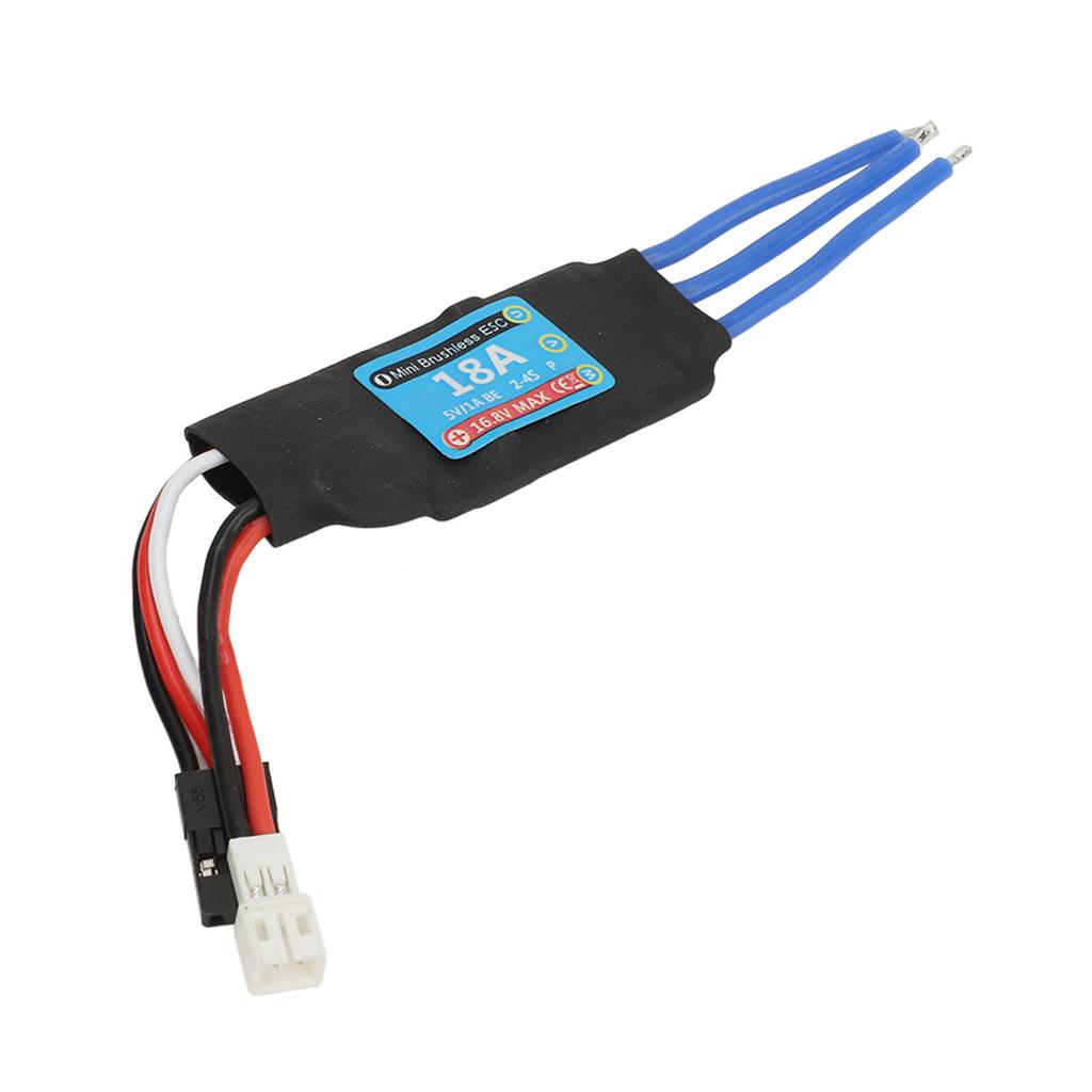 18A Mini Brushless ESC Electric Speed Controller with White PH2.0 Female Connector for WLtoys K989