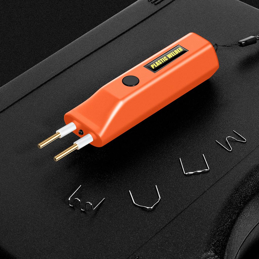 Пластиковый сварочный аппарат, Беспроводной ручной набор для сварки пластика с 400 скобами, Портативный мини-сварочный аппарат для автомобильного бампера