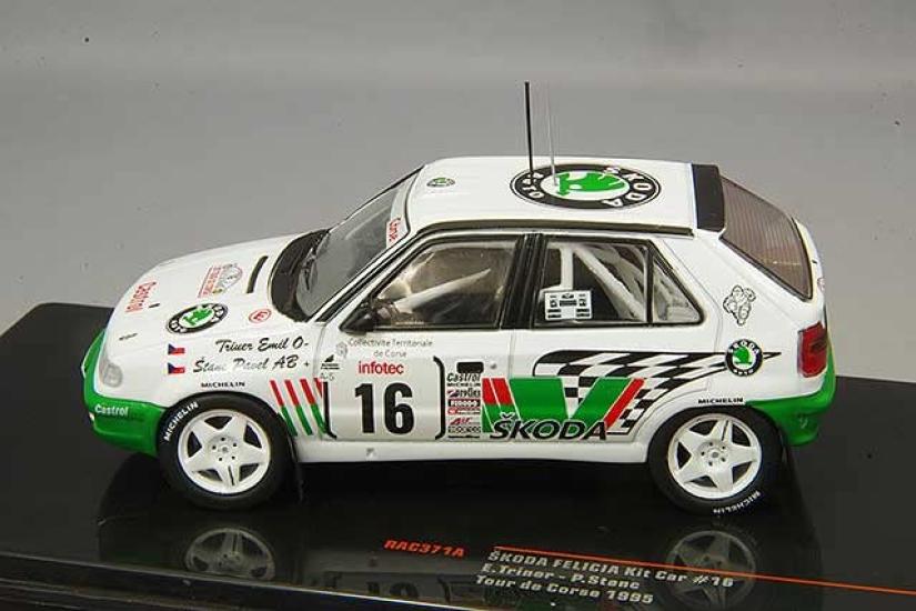 Модель Ixo Skoda Felicia Kit Car 95 Tour de Course #16 E.TrinerP.Stanc 143 RAC371A