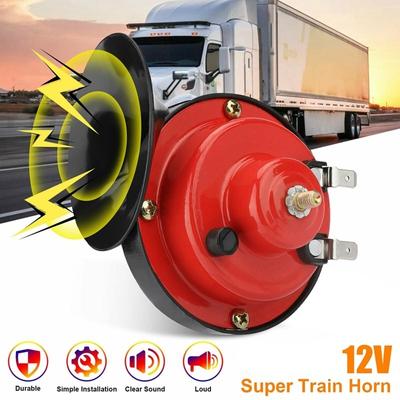 Новый звуковой сигнал Super Train 60 дБ для источников питания 12 В для автомобилей, лодок, мотоциклов, автомобильный громкоговоритель, автомобильный динамик, звуковой сигнал
