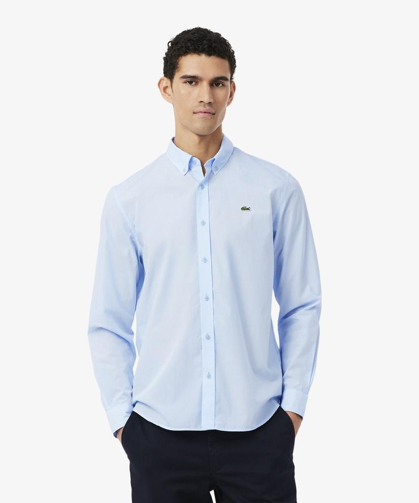 Мужская легкая рубашка с длинным рукавом из поплина LACOSTE Ch6250-56G T01