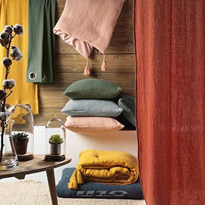 Bedding Set - LINEN PROMO - Cotton Gauze - 240 X 220 Cm - Sand