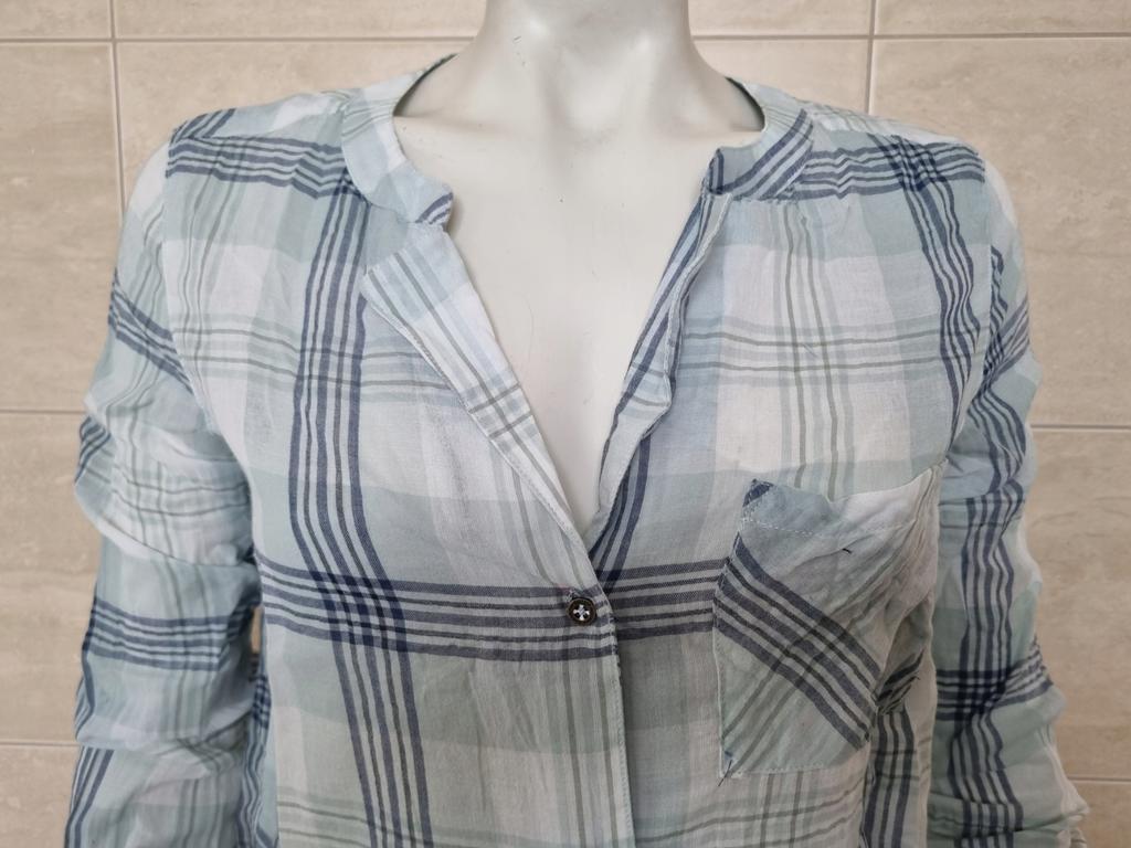 Y4062 KHUJO CALEVA frost-mint SHIRT, WOMEN'S BLOUSE S