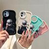 Для iPhone Redmi 13 13C 14C Note 13 12 Pro Samsung A05 A06 A13 A14 A15 A16 Honor X6 X6a X8 X8a Мягкий волнистый край мультяшный аниме-мальчик с рисунком чехол для телефона