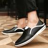 FashionSlip On Genuine Leather Shoes Men Classic Dress Loafers For Man Brand Casual Shoes Male Formal Moccasins Driving Penny Shoes