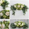 DIY Wedding Flowers Garlands Wedding Photography Flower  for Ceremony Party
