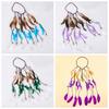 Faux Leather Cord Ethnic Hair Accessories Tribal Headpiece  Music Festival Outfit