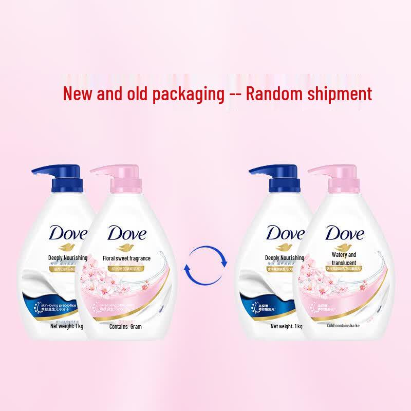 DOVE Питающий гель для душа «Цветок вишни»