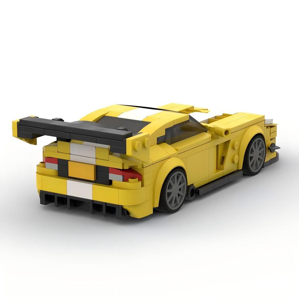 Compatible With M-184200 Dodge Viper (Vx I) Acr Car Model Creative Knickknack Building Block