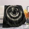 Dragon Symbols  Print Flannel Blanket, High quality Comfortable for All Seasons, Home Decor, Warmth and Comfort