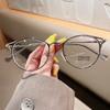 Round Eyeglasses Women  Computer Anti Blue Light Glasses Frames Transparent Optical Fake Eyeglass Student Myopia Frame Oculos