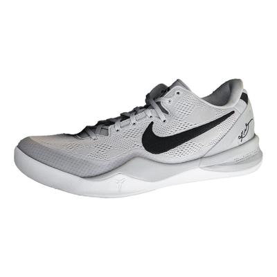 Kobe 8 Protro TB Promo Серый волк Черный Мужские кроссовки Белый HM6469-001